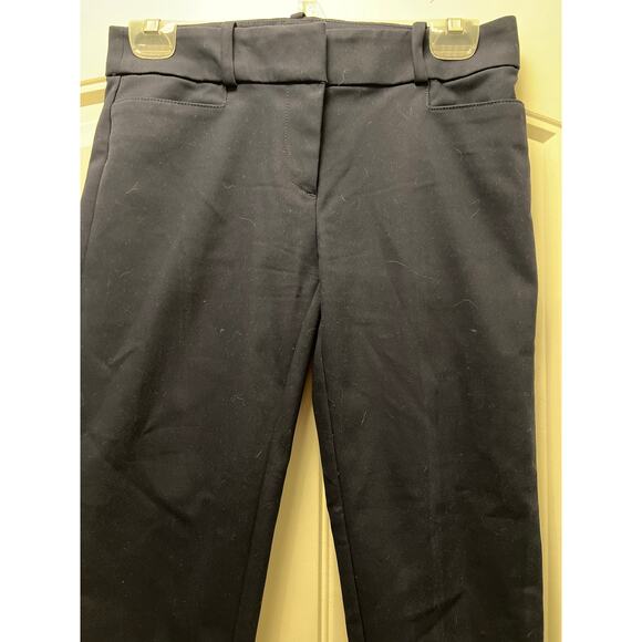 Loft Women’s Med Rise Stretch Skinny Ankle Pants Size‎ 0 Blue Office Career Work - Picture 2 of 5